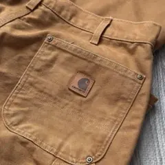 Carhartt ペインターパンツ　ダブルニー　キャメルブラウン