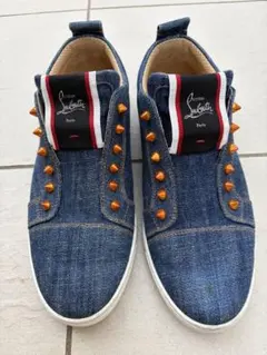Christian Louboutin デニム スリッポン
