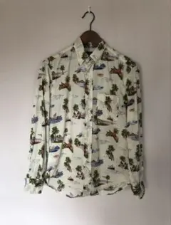 M GITMAN VINTAGE ギットマンヴィンテージ アロハ柄BDシャツ