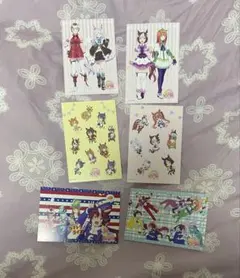 ウマ娘　キャラ福くじ　ポストカードセット
