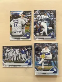 Topps now トップス　ドジャース　大谷　2025MLB champion