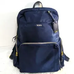 TUMI VOYAGEUR Carson ネイビー×ゴールド PC収納可のサムネイル