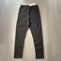 ever closet 黒 レギンス 130サイズ フリル裾