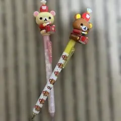 リラックマ キャラクターシャープペン 2本セット