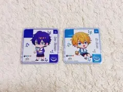 にじさんじ 極楽湯 特典コースター レオス+エクス