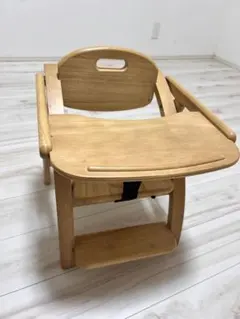 大和屋 木製ローチェアIII ナチュラル アーチローチェア