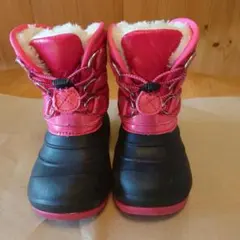 CHARKIES 子ども用 スノーブーツ ピンク　17cm
