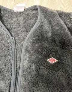 DANTON ボアジャケット グレー　38