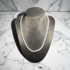 ✨黄金比✨ VVS モアサナイト テニスチェーン セット - メルカリ