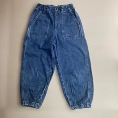 GU デニム ジョガーパンツ 130cm