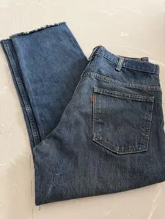 70s-80s Levi’s 519 オレンジタブ 縦落ち USA製 カットオフ