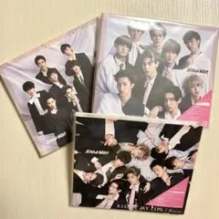 Snow Man 2nd シングル KISSIN’ MY LIPS 3形態