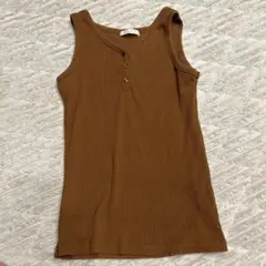 chocol raffine robe タンクトップ ブラウン Fのサムネイル