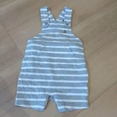 baby GAP ストライプロンパース 3-6ヶ月