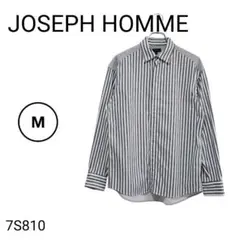 ジョゼフオム JOSEPH HOMME ストライプ 長袖シャツ 46 M相当