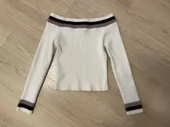リップサービス　リブニット　トップス