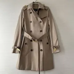 【BURBERRY LONDON 】トレンチコート 三陽商会ノバチェック　36