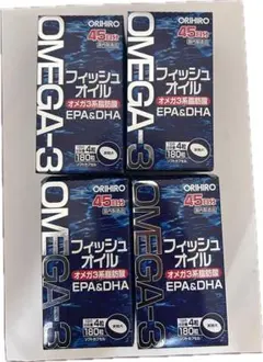 新品未開封オリヒロ フィッシュオイル90日分 4箱 - メルカリ