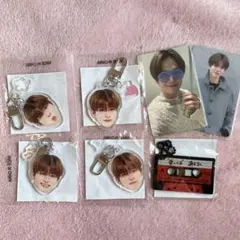 TREASURE 顔アクキー 喜怒哀楽 アサヒ コンプリート トレカセット