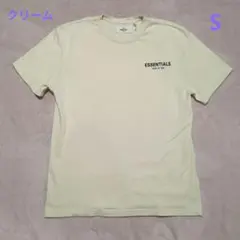 ESSENTIALS FEAR OF GOD Tシャツ クリーム Sサイズ