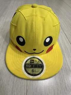 NEW ERA ピカチュウ 59FIFTY キャップ NEW ERA 59FIFTY POKEMON PIKACHU BOX LOGO WHITE（ニューエラ