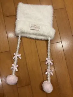 マリーちゃん ディズニー ファンキャップ ニット帽 ホワイト