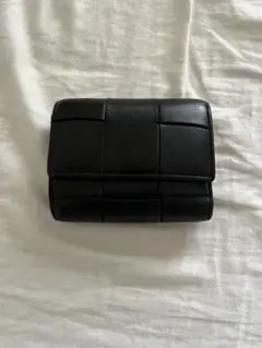 Bottega Veneta 三つ折り財布 ブラック