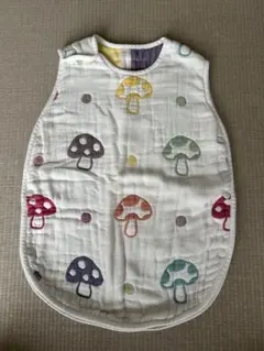 ホッペッタシャンピニオン スリーパー ベビーサイズ ふくふくガーゼ(6重ガーゼ)