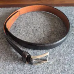 Needles×martin F.レザーベルト38ブラックQR Belt - メルカリ