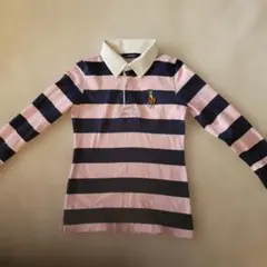 Ralph Lauren ビッグポニーポロシャツ 140サイズ ストライプ