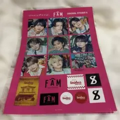 FAM ステッカー timelesz