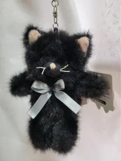 ちいかわ 黒猫のマスコット（うさぎ） ぬいぐるみ マスコット - メルカリ