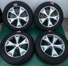 中古225/60R17 サマータイヤとスバル純正ホイールのサムネイル