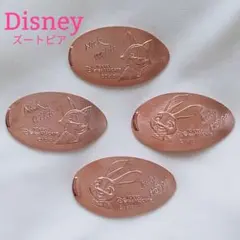 ディズニー スーベニアメダル ズートピア ジュディ・ホップス ニック・ワイルド