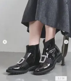 超美品★UNITED ARROWS ビジューショートブーツユナイテッドアローズ