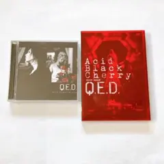 Acid Black Cherry Q.E.D. CD DVD