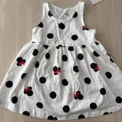 Disney baby GAP 水玉ワンピース 95cm ミニー