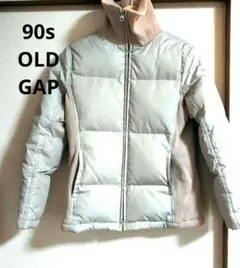 OLD GAP ダウンジャケット ヴィンテージ　　 XS クリーム　Ｓ