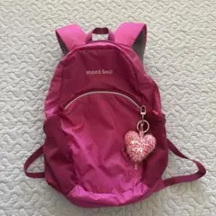 mont-bell kisds ピンク　リュック