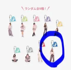 TWICE THIS IS FOR アクスタチャーム＋おまけ8周年トレカ　ツウィ