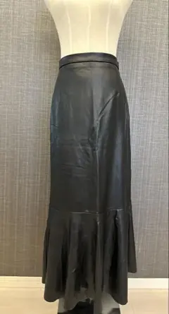 レザーフレアスカート マーメイドスカート LOWRYS FARM