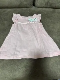 【新品未使用】ピンク ワンピース 80cm