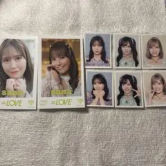 ＝LOVE 諸橋沙夏 ミニフォト IDフォト まとめ売り