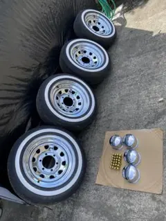 デイトナ ホワイトリボン 195/65r15 7J+12 - メルカリ