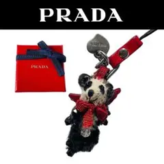 PRADA プラダ パンダチャーム 天使の羽が生えたパンダストラップ