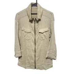 MICHEL KLEIN homme ジップアップブルゾン メンズ48 7分袖