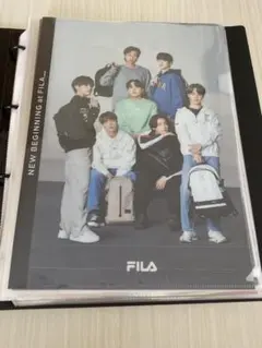 BTS FILA クリアファイル 8枚セット