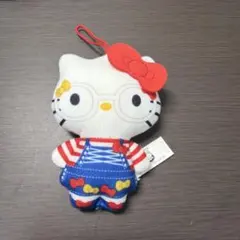 ハローキティ ぬいぐるみ オーバーオール