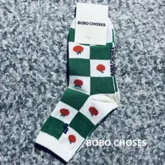 BOBO CHOSES ボボショーズ トマトオールオーバーショートソックス 靴下