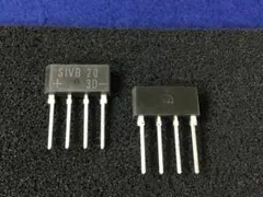 50個】新品バルク(個別)ブリッジダイオードDB107 - メルカリ